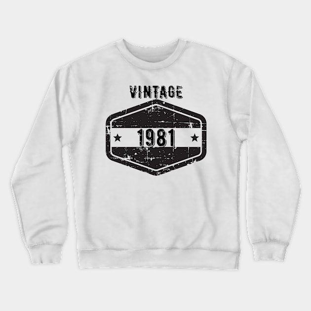 Vintage 1981 Crewneck Sweatshirt by SYLPAT